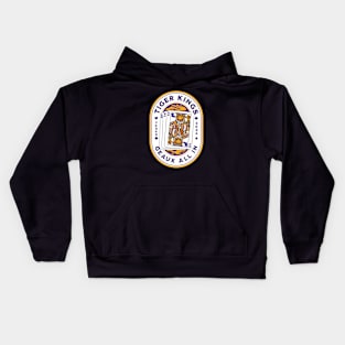 2024 Louisiana Tiger King Playing Card // Awesome King Tiger Purple and Gold Kids Hoodie